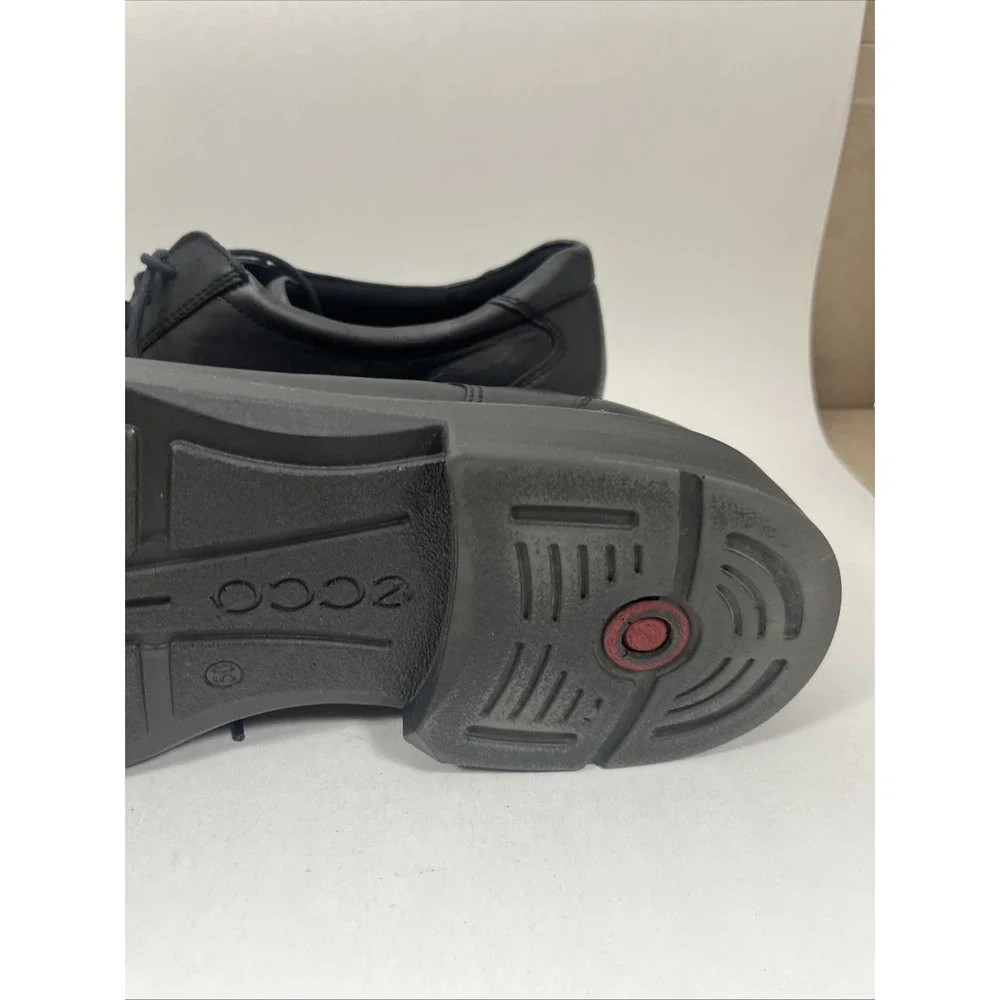 Ecco Black Dress Shoes Mems Size 50